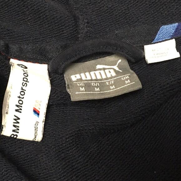 Puma x BMW Motorsport Hoodie Full Zip Sweatshirt Long Sleeve Men's M Jacket‎ - Picture 3 of 14
